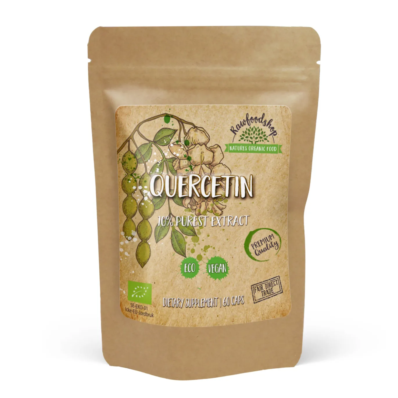 Quercetin Extract 500mg 60 kapslar