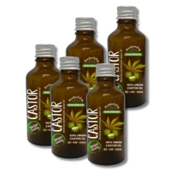 Ricinolja kallpressad EKO 50ml x 5 paket
