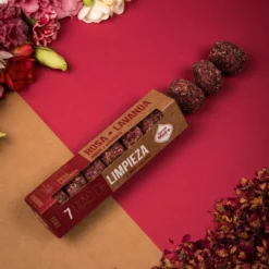 Rökelsepuckar Limpieza Ros & Lavendel 7st