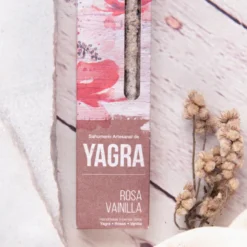 Rökelse Yagra, Ros & Vanilj 8st