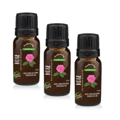Ros Eterisk Olja 10ml x 3 flaskor