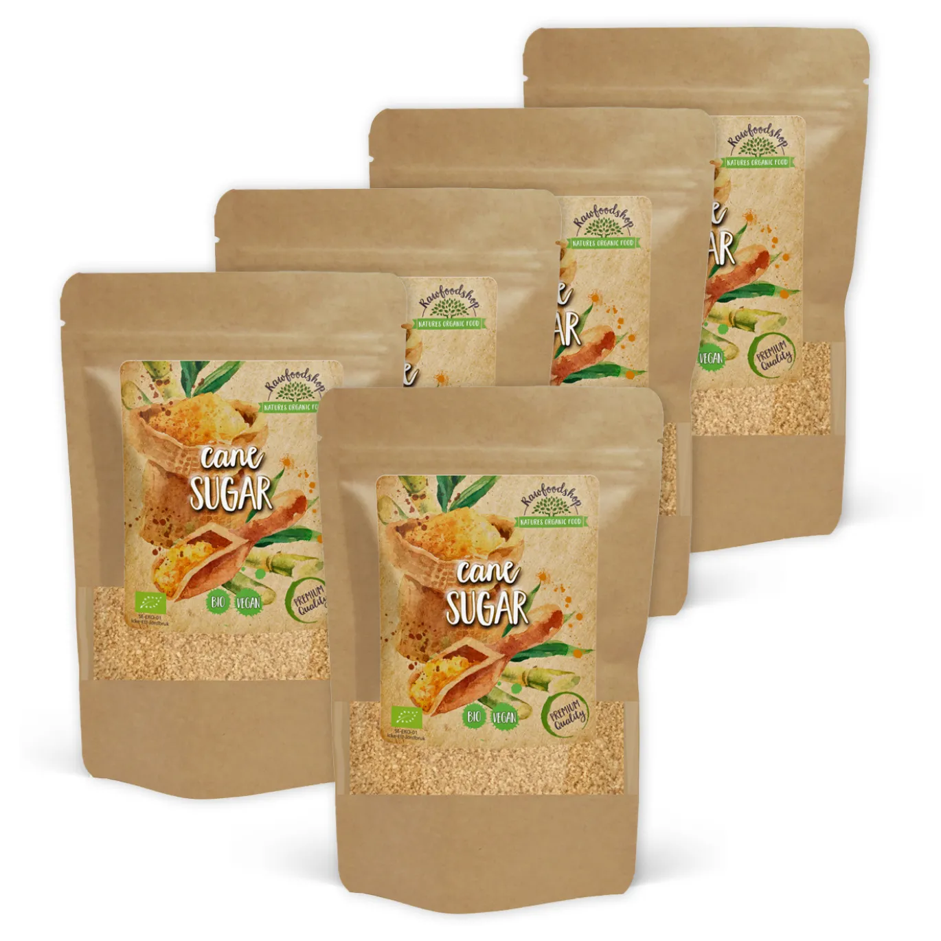 Råsocker EKO 500g x 5 paket