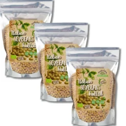 Sojabönor skalade EKO 1kg x 3 paket