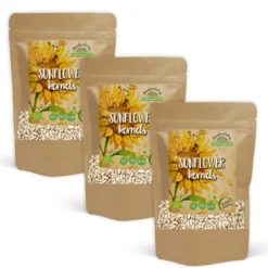 Solroskärnor EKO 1kg x 3 paket