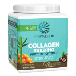 Sunwarrior Collagen Building Protein Peptides Kaffe 500g