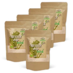 Teffmjöl Ljust EKO 500g x 5 paket