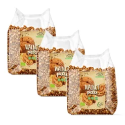 Valnötter i bitar RAW EKO 750g x 3 paket